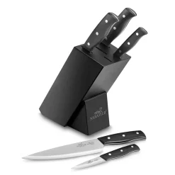 Kniver>LION SABATIER Mon Bloc Knivblokk m/Kniver 6 Deler Sort