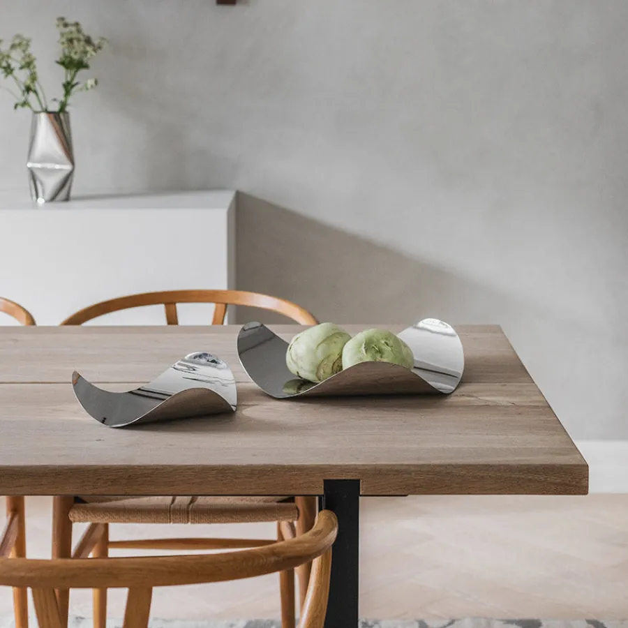 Fat>LØVE Løve Vinje Fat Rustfritt Stål 35cm Sølv