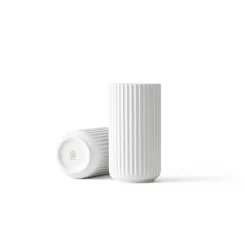 Dekor|Vaser>LYNGBY Porcelæn Vase 20,5cm Hvit Porselen