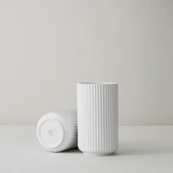Dekor|Vaser>LYNGBY Porcelæn Vase 20,5cm Hvit Porselen