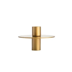 Dekor>NORGESGLASSET Lysholder til Norgesflaske Gull
