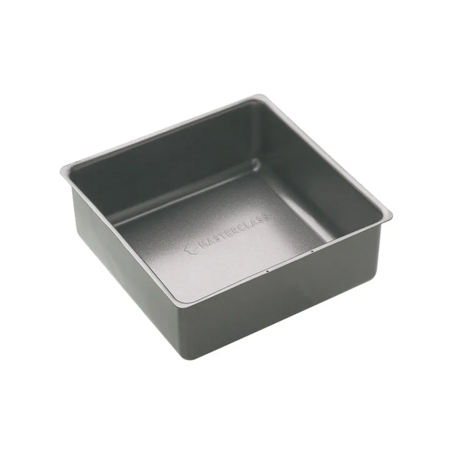 Bakeutstyr>Lifetime Brands Europe ltd Masterclass Bakeform Firkantet Med Løs Bunn 15cm Non-Stick