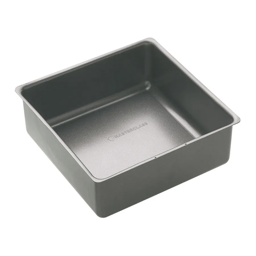 Bakeutstyr>Lifetime Brands Europe ltd Masterclass Bakeform Firkantet Med Løs Bunn 23cm Non-Stick