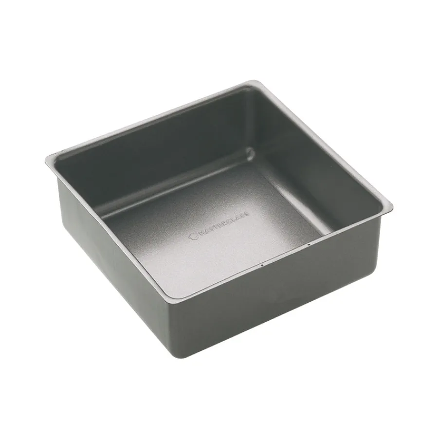 Bakeutstyr>Lifetime Brands Europe ltd Masterclass Bakeform Firkantet Med Løs Bunn 20cm Non-Stick