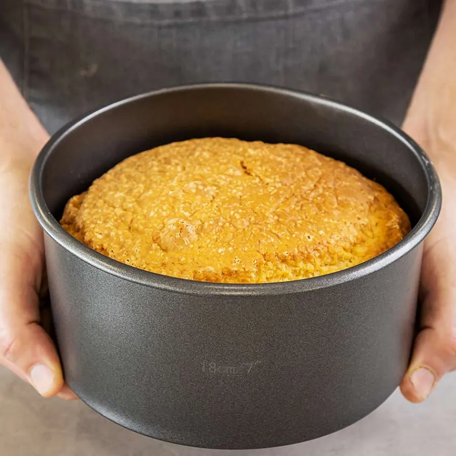 Bakeutstyr>Lifetime Brands Europe ltd Masterclass Bakeform Med Løs Bunn 18cm Non-Stick