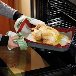 Bakeutstyr>Lifetime Brands Europe ltd Masterclass Bakepapir Non-Stick Silikon 40x30cm