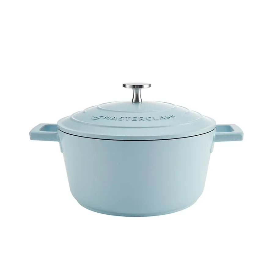 Aluminium>Lifetime Brands Europe ltd Masterclass Cast Aluminium Gryte 2,4L Himmelblå