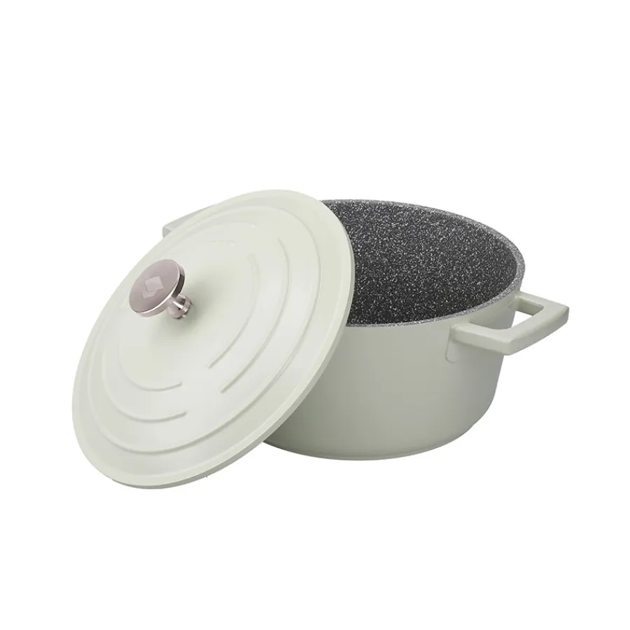 Aluminium>Lifetime Brands Europe ltd Masterclass Cast Aluminium Gryte 2,5L Mintgrønn