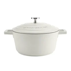 Aluminium>Lifetime Brands Europe ltd Masterclass Cast Aluminium Gryte 5L Krem