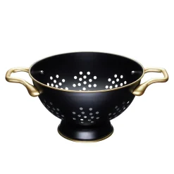 Redskaper>Lifetime Brands Europe ltd Masterclass Dørslag 24cm Sort & Gull Rustfritt Stål
