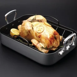 Bakeutstyr>Lifetime Brands Europe ltd Masterclass Stekeform 40x28cm med Rist