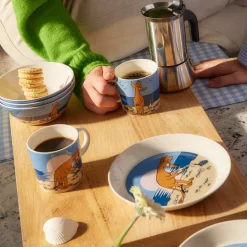 Skåler|Dessertskåler>MOOMIN ARABIA Mummi Bolle 15cm Sniff Blå