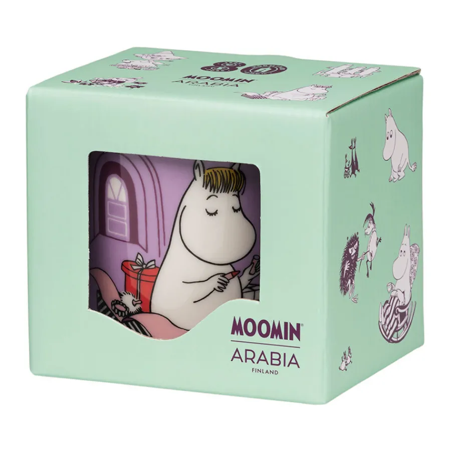 Krus|Kopper>MOOMIN ARABIA Mummikopp 30cl Snorkfrøken 80-års Jubileum m/Boks