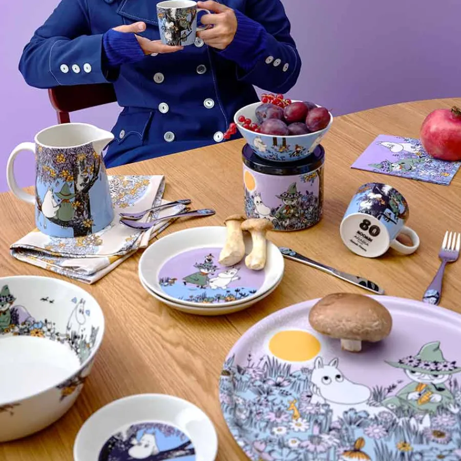 Fat>MOOMIN ARABIA Mummi Serveringsbrett 35cm Venner For Alltid