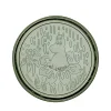 Tallerkener>MOOMIN ARABIA Mummi Tallerken 15cm Furugrønn