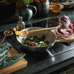 Stål>FISKARS Norden Wok 28cm Rustfritt Stål