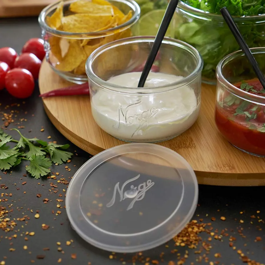 Matoppbevaring>NORGESGLASSET Oppbevaringspakke Med Plastlokk