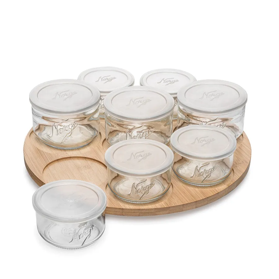 Matoppbevaring|Skåler>NORGESGLASSET Tacosett 8 Deler