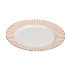Dype Tallerkener|Asjetter>NOVA Abby Asjett 21cm Oransje m/Gullkant