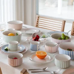 Skåler|Dessertskåler>NOVA Abby Skål 12cm Oransje m/Gullkant