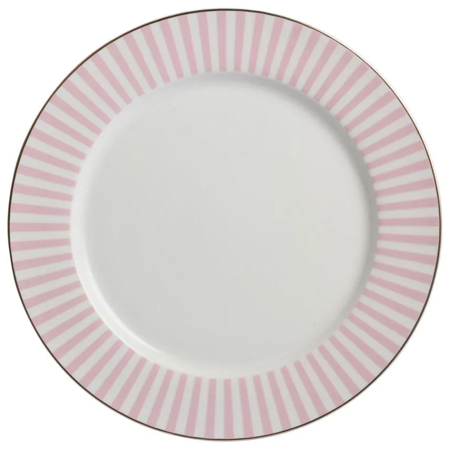 Tallerkener>NOVA Abby Tallerken 26cm Rosa m/Gullkant