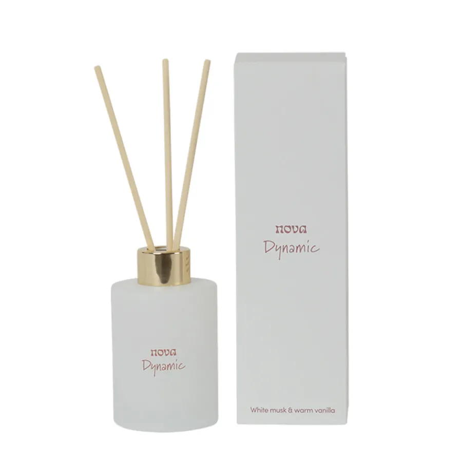 Duftlys & Duftpinner>NOVA Dynamic Duftpinner 100ml White Musk & Warm Vanilla