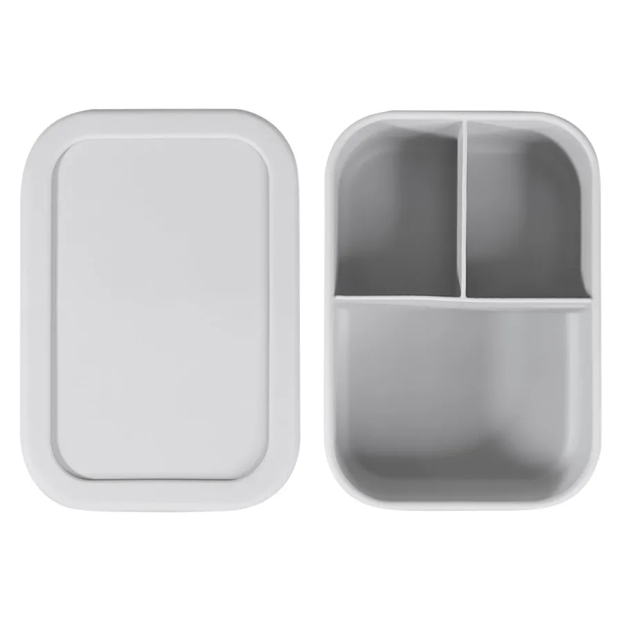 Matbokser>NOVA Dynamic Matboks 1200ml Silikon 3 Rom Beige