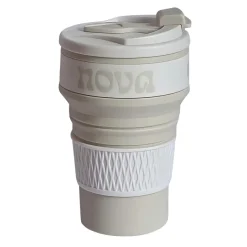 Drikkeflasker>NOVA Dynamic Sammenleggbar Kopp 350ml Creme