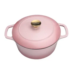 Støpejern>NOVA Dynamic Støpejernsgryte 4,3L 24cm Rosa
