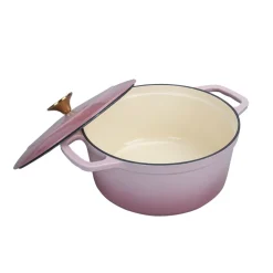 Støpejern>NOVA Dynamic Støpejernsgryte 4,3L 24cm Rosa