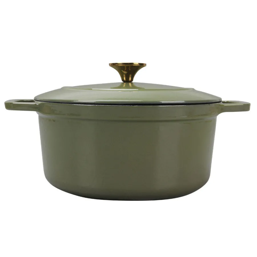 Støpejern>NOVA Dynamic Støpejernsgryte Oliven 4,3L 24cm