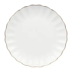 Tallerkener>NOVA Lilly Tallerken 26cm Hvit m/Gullkant