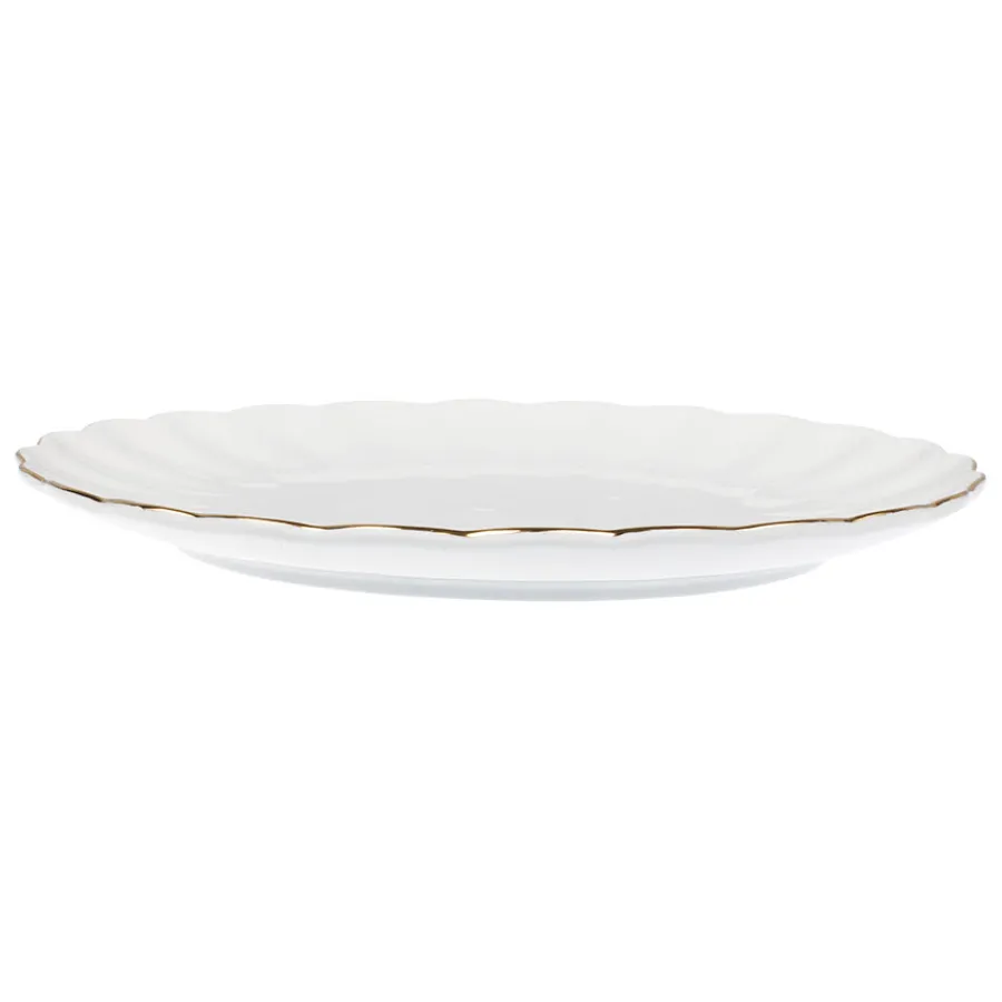 Tallerkener>NOVA Lilly Tallerken 26cm Hvit m/Gullkant