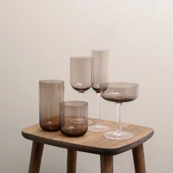 Champagne>NOVA Nordic Champagneglass 20cl 4pk Brun Sotet
