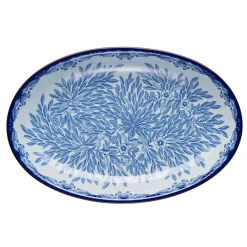 Fat>RÖRSTRAND OSTINDIA FLORIS OVALT SERV.FAT 33X22CM