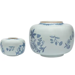 Dekor|Vaser>RÖRSTRAND OSTINDIA VASE 130X90MM