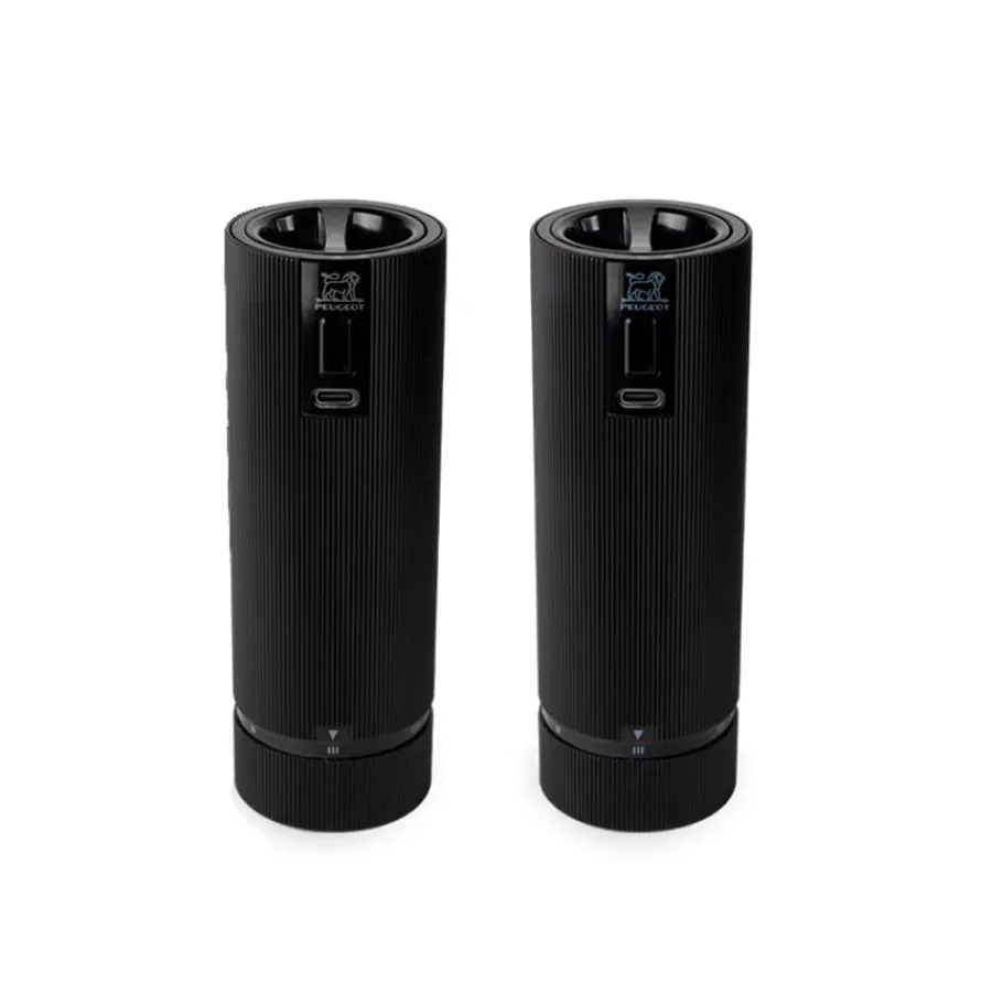 Redskaper>PEUGEOT Line Night Elektrisk Sett 15cm Matt Sort