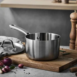 Aluminium>PILLIVUYT GOURMET Divette Kasserolle m/Lokk 16cm