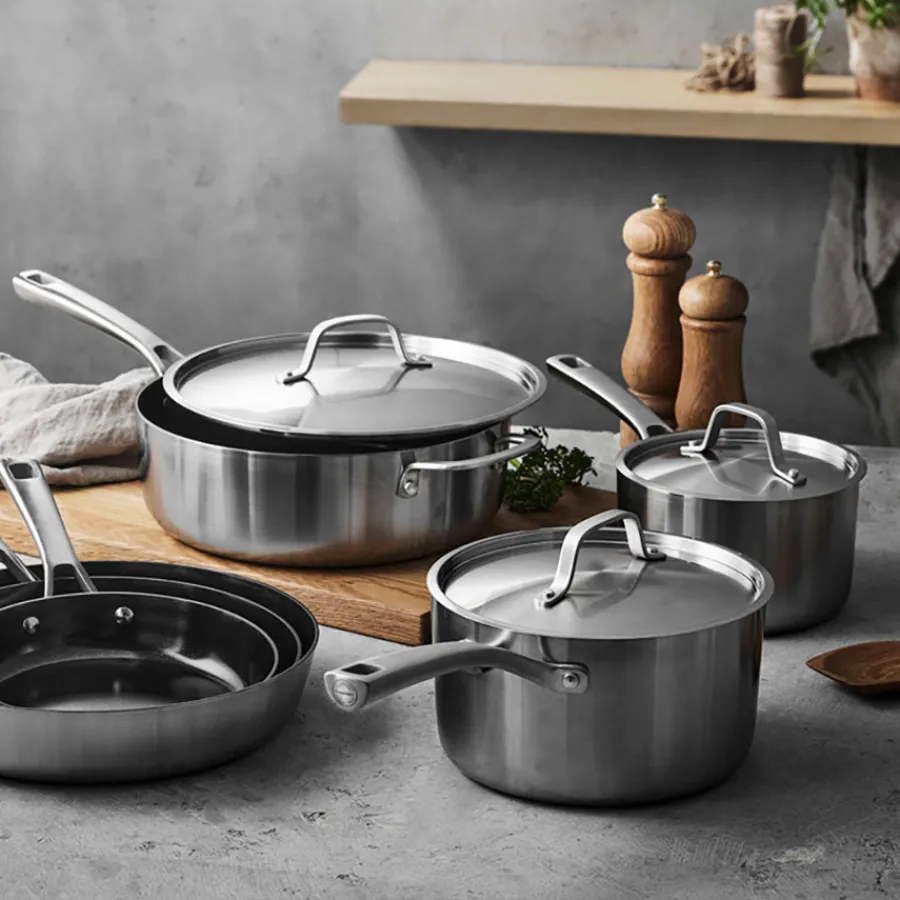 Aluminium>PILLIVUYT GOURMET Divette Kasserolle m/Lokk 16cm