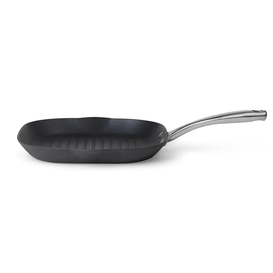 Støpejern>PILLIVUYT GOURMET Garonne Grillpanne Lett Støpejern 28cm