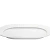 Fat>PILLIVUYT Plisse Ovalt Serveringsfat 36cm