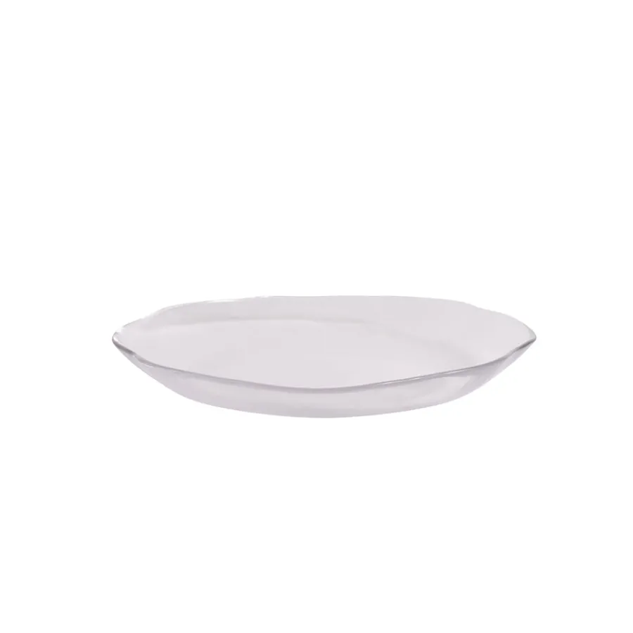 Asjetter>PORSGRUNDS PORSELÆNSFABRIK Porsgrund Porselænsfabrik Natur Asjett 22cm Klart Glass 4pk