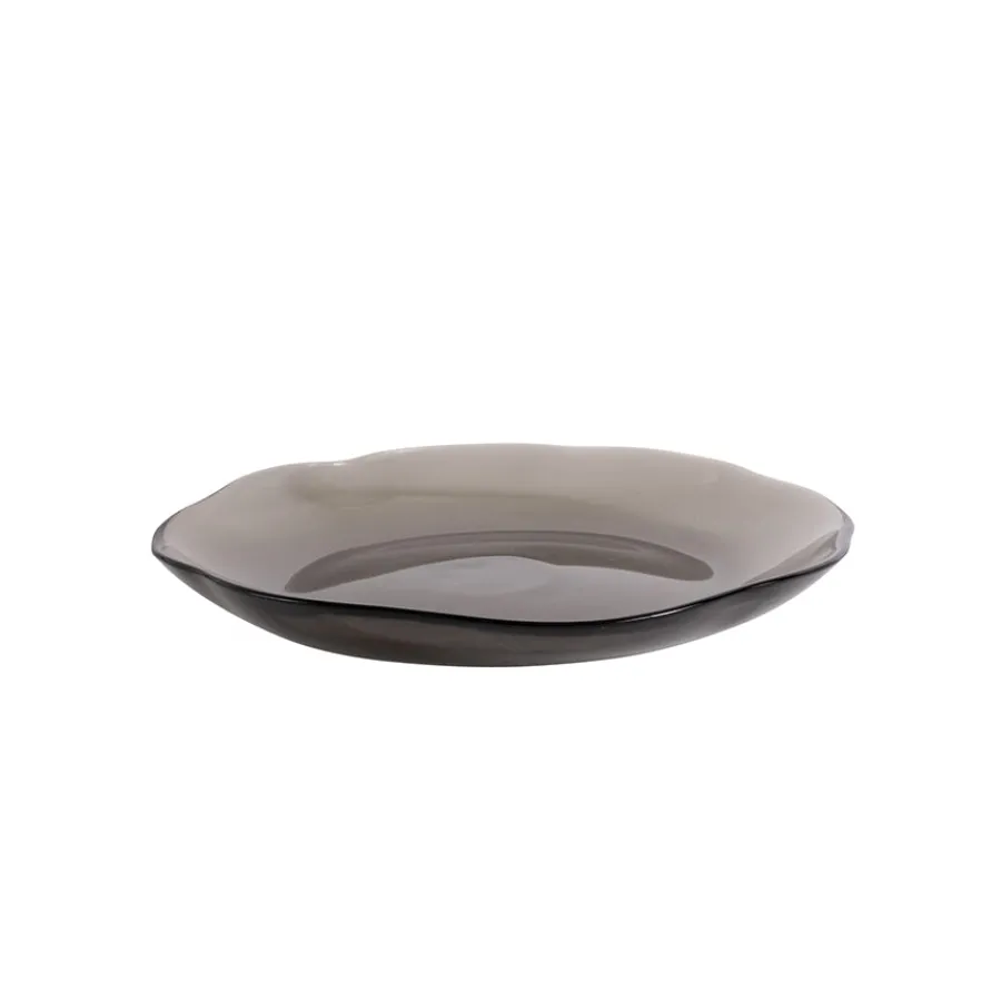Asjetter>PORSGRUNDS PORSELÆNSFABRIK Porsgrunds Porselænsfabrik Asjett 22cm Koksgrått Glass 4pk