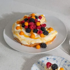 Bakeutstyr>PORSGRUNDS PORSELÆNSFABRIK Porsgrunds Porselænsfabrik Bake It Easy Rundt Kakefat 34 cm
