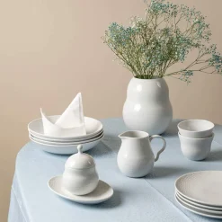 Dekor|Vaser>PORSGRUNDS PORSELÆNSFABRIK Porsgrunds Porselænsfabrik Bølge Hvitt Vase 20cm