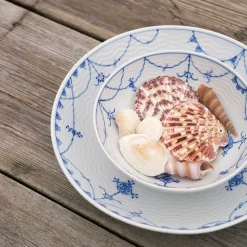 Dessertskåler|Skåler>PORSGRUNDS PORSELÆNSFABRIK Porsgrunds Porselænsfabrik Bølge Strå Dessertskål 16cm