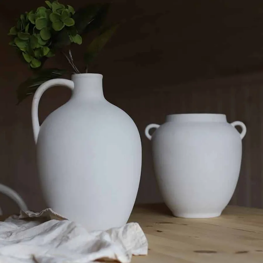 Dekor|Vaser>PORSGRUNDS PORSELÆNSFABRIK Porsgrunds Porselænsfabrik Cleo Vase Keramikk 34cm Beige