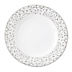 Tallerkener|Asjetter>PORSGRUNDS PORSELÆNSFABRIK Porsgrunds Porselænsfabrik Cecilie Platinum Tallerken Flat 20 cm