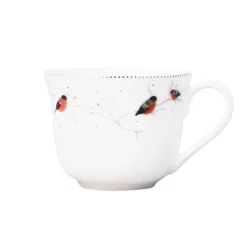 Kopper|Kopper & Skåler>PORSGRUNDS PORSELÆNSFABRIK Porsgrunds Porselænsfabrik Dompap Kaffekopp 22 cl m/Skål 14 cm