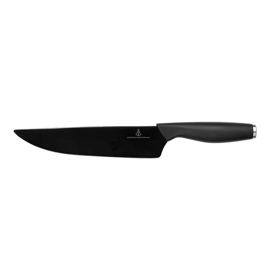 Kniver>PORSGRUNDS PORSELÆNSFABRIK Porsgrunds Porselænsfabrik De Cuisson Kokkekniv 21 Cm Sort Knivblad